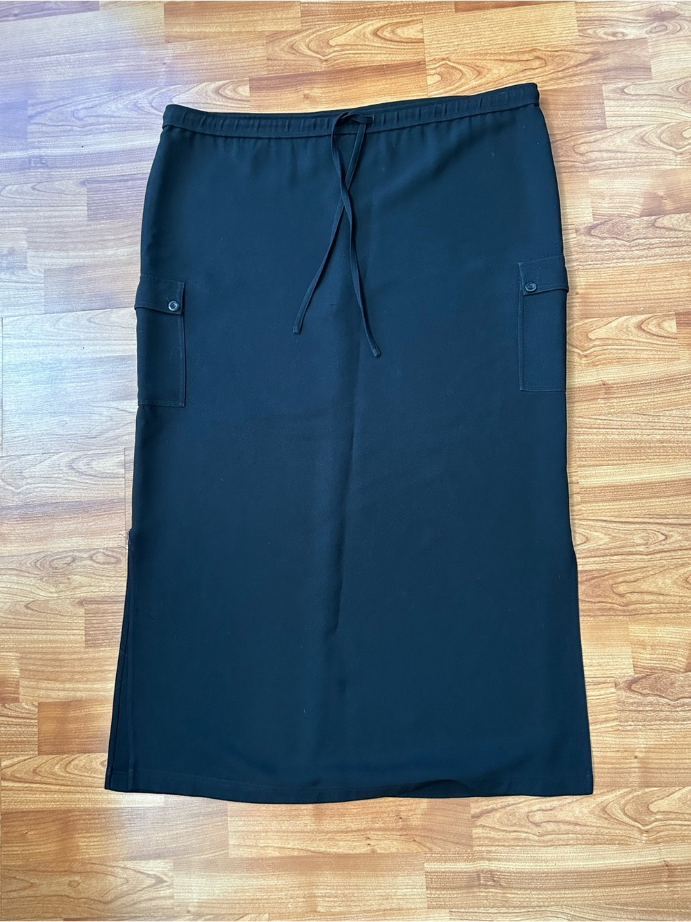 4/$15 Grace black midi skirt